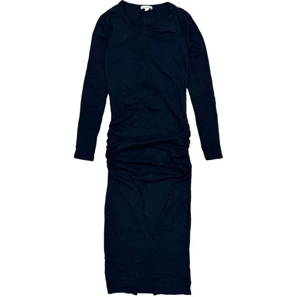 James Perse Dresses James Perse Womens Long Sleeve Ruched